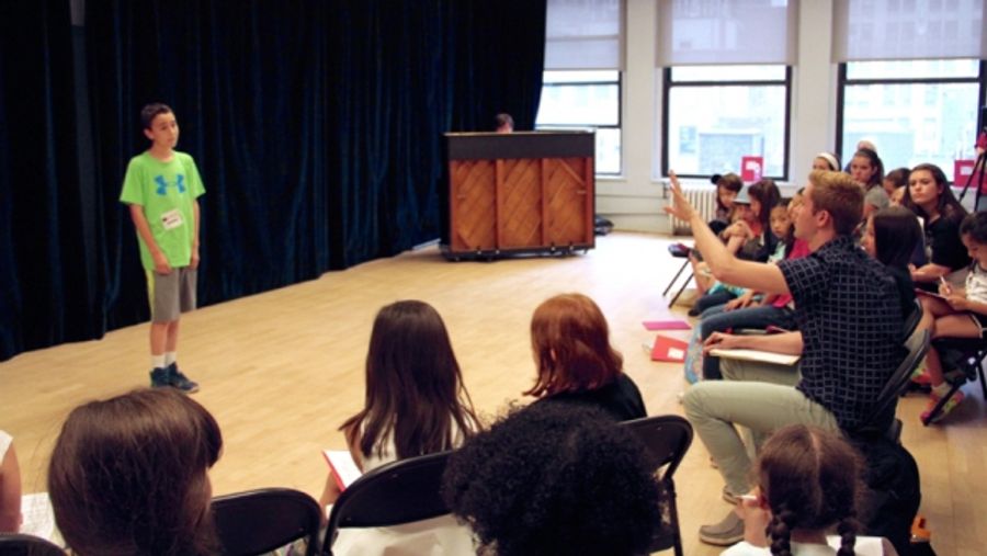 Photo Flash: MATILDA's Bailey Ryon Leads Workshop at A Class Act NY Image