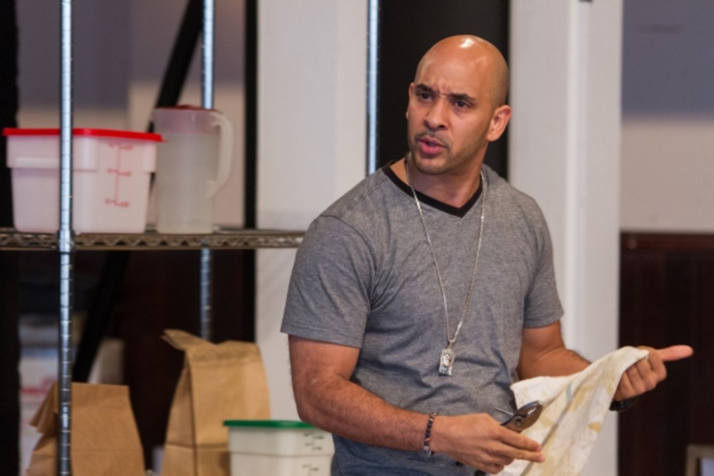 Photo Flash: Sneak Peek at Steppenwolf's GRAND CONCOURSE in Rehearsal  Image