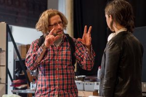 Tim Hopper and Brittany Uomoleale @ BroadwayWorld Tim Hopper and Brittany Uomoleale Photo