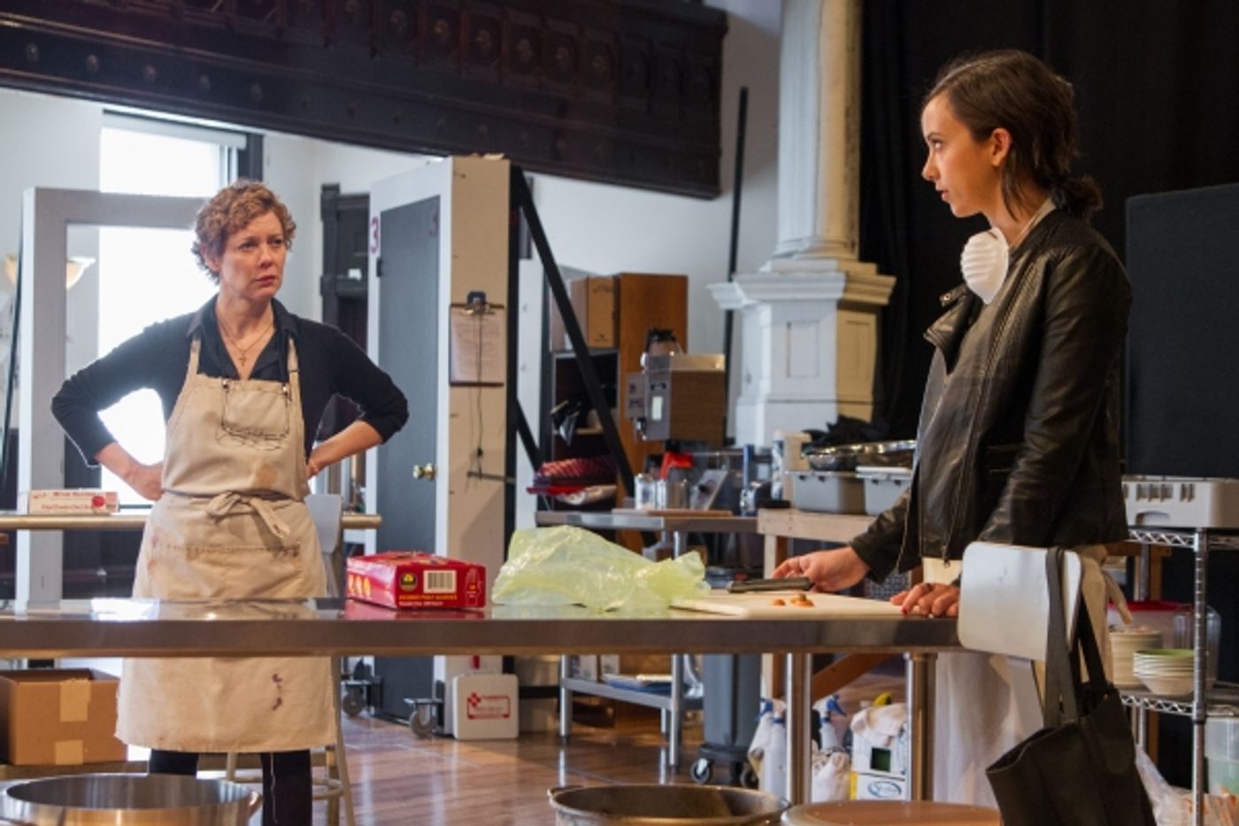 Photo Flash: Sneak Peek at Steppenwolf's GRAND CONCOURSE in Rehearsal  Image