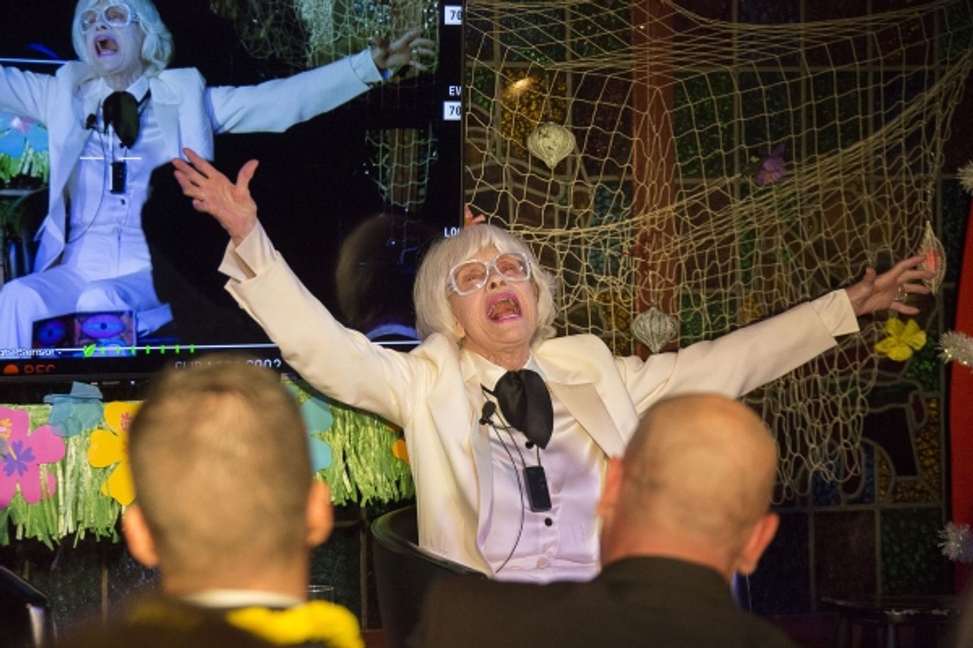 Photo Flash: Carol Channing Leads 'HALF-CHRISTMAS' Fundraiser at the Magic Castle  Image