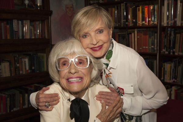 Carol Channing with dear friend, Florence Henderson Photo