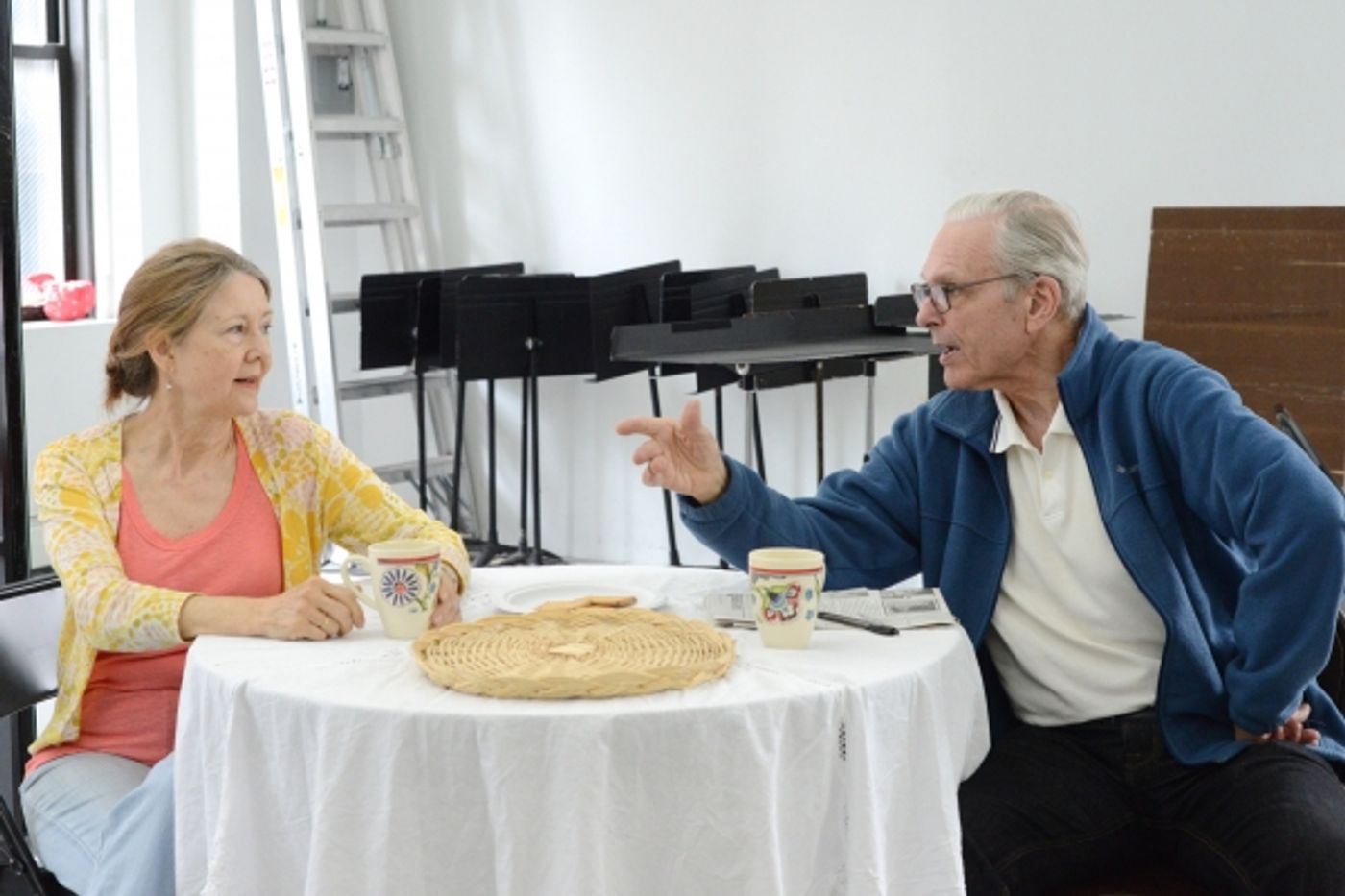 Photo Flash: In Rehearsal with Keir Dullea and Mia Dillon for ON GOLDEN POND at Bucks County Playhouse  Image