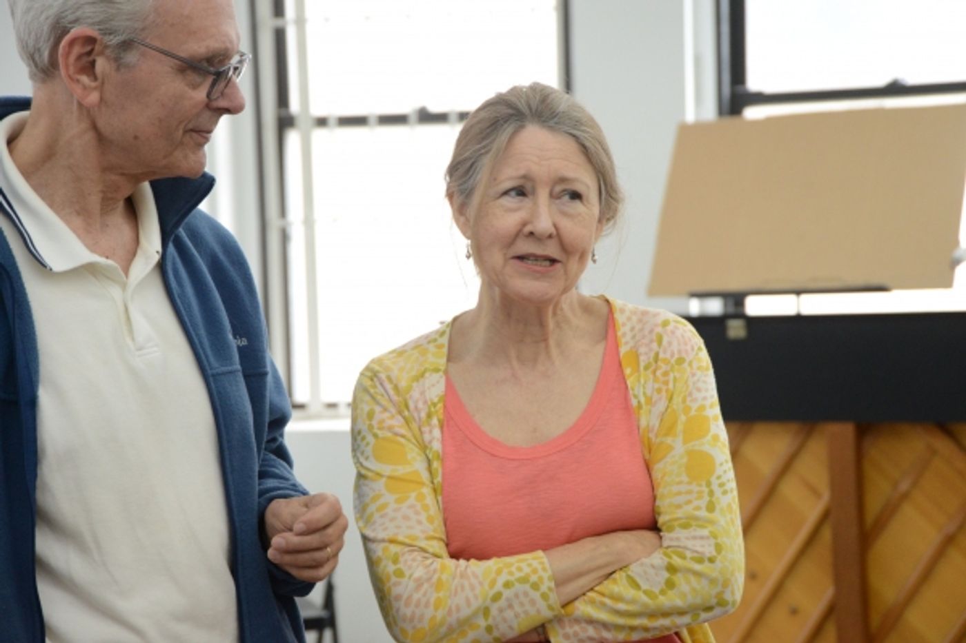 Photo Flash: In Rehearsal with Keir Dullea and Mia Dillon for ON GOLDEN POND at Bucks County Playhouse  Image