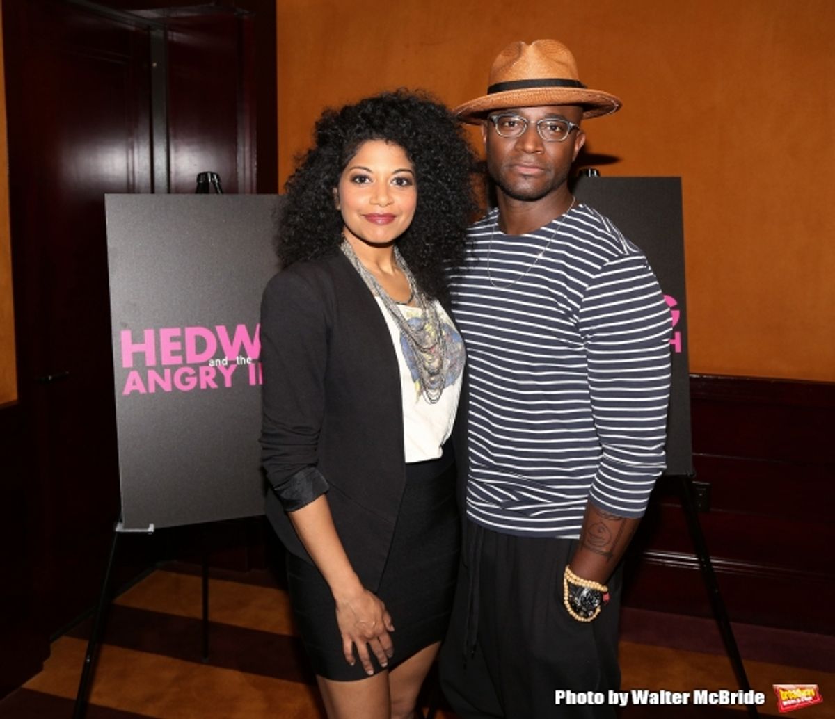 Rebecca Naomi Jones and Taye Diggs at 
