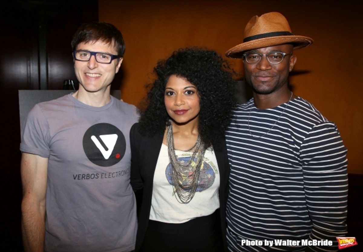 Stephen Trask, Rebecca Naomi Jones and Taye Diggs at 