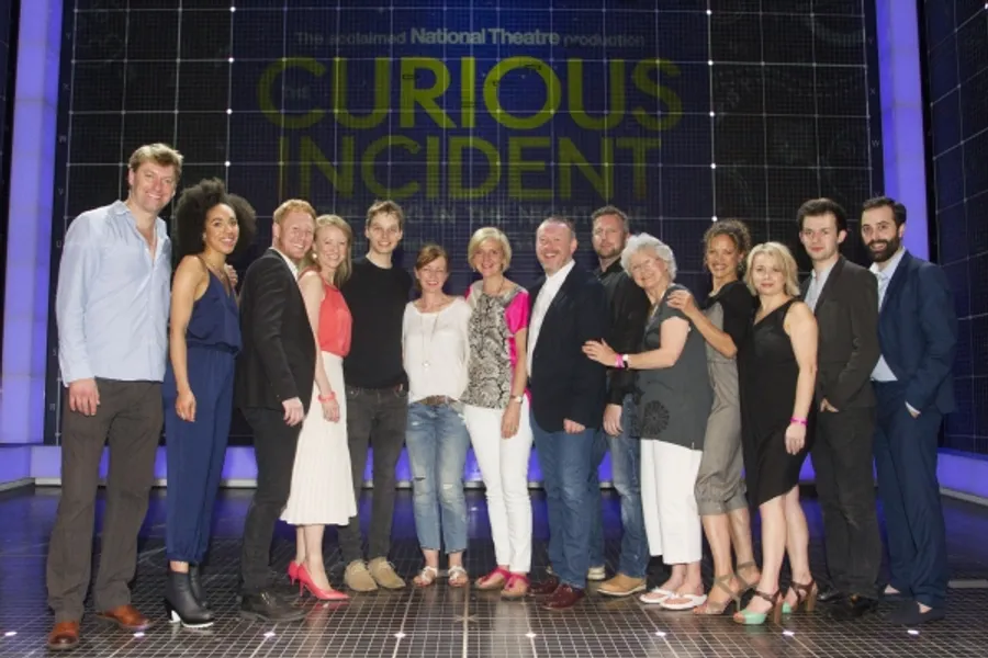 Photo Flash: First Look at CURIOUS INCIDENT New Cast & Celebration Party! Image