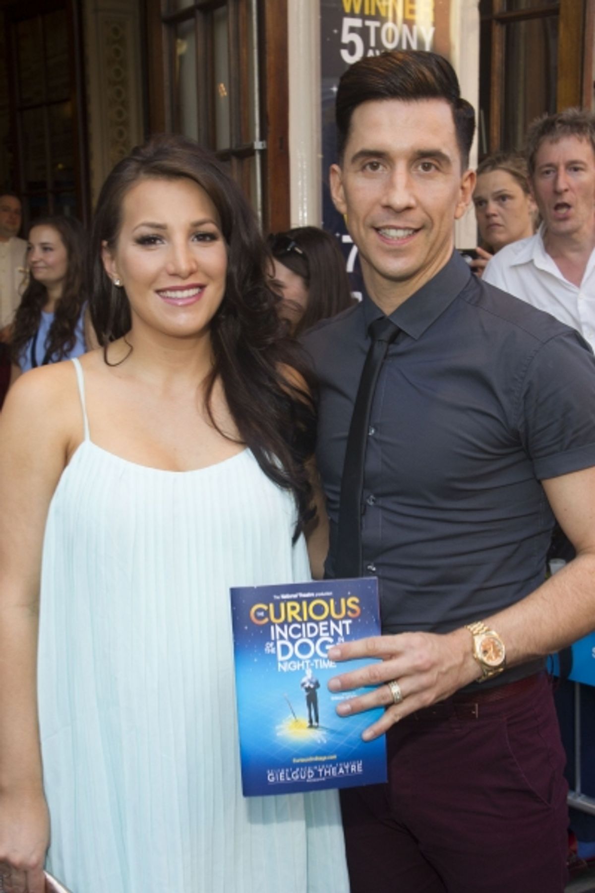 Lindsey Cole and Russell Kane at 