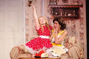 Tori Murray as Tina Denmark and KIM MARESCA as her mother Judy Denmark Photo