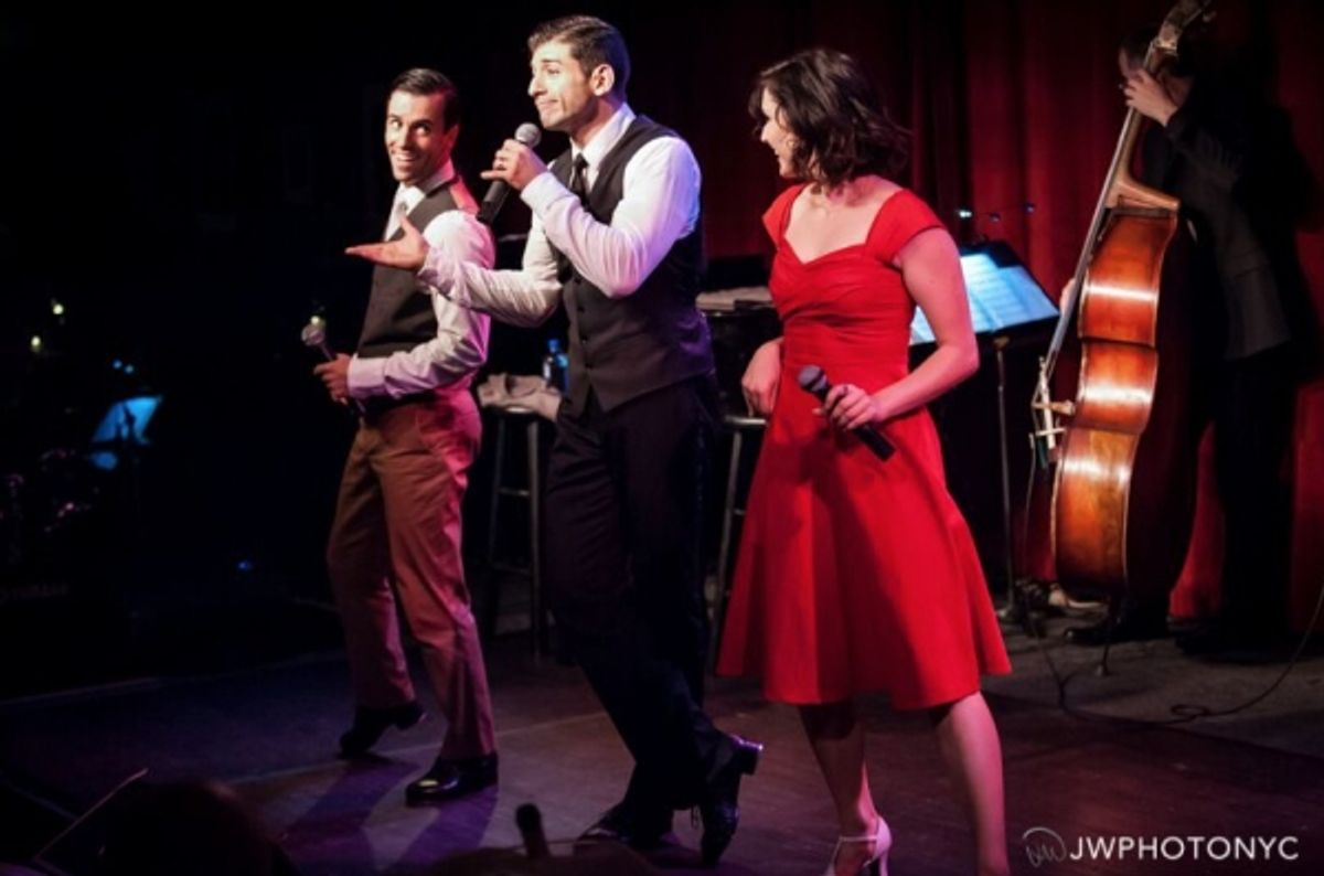 Clyde Alves, Tony Yazbeck, Melinda Sullivan at 