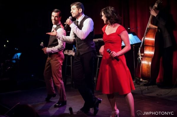 Clyde Alves, Tony Yazbeck, Melinda Sullivan Photo