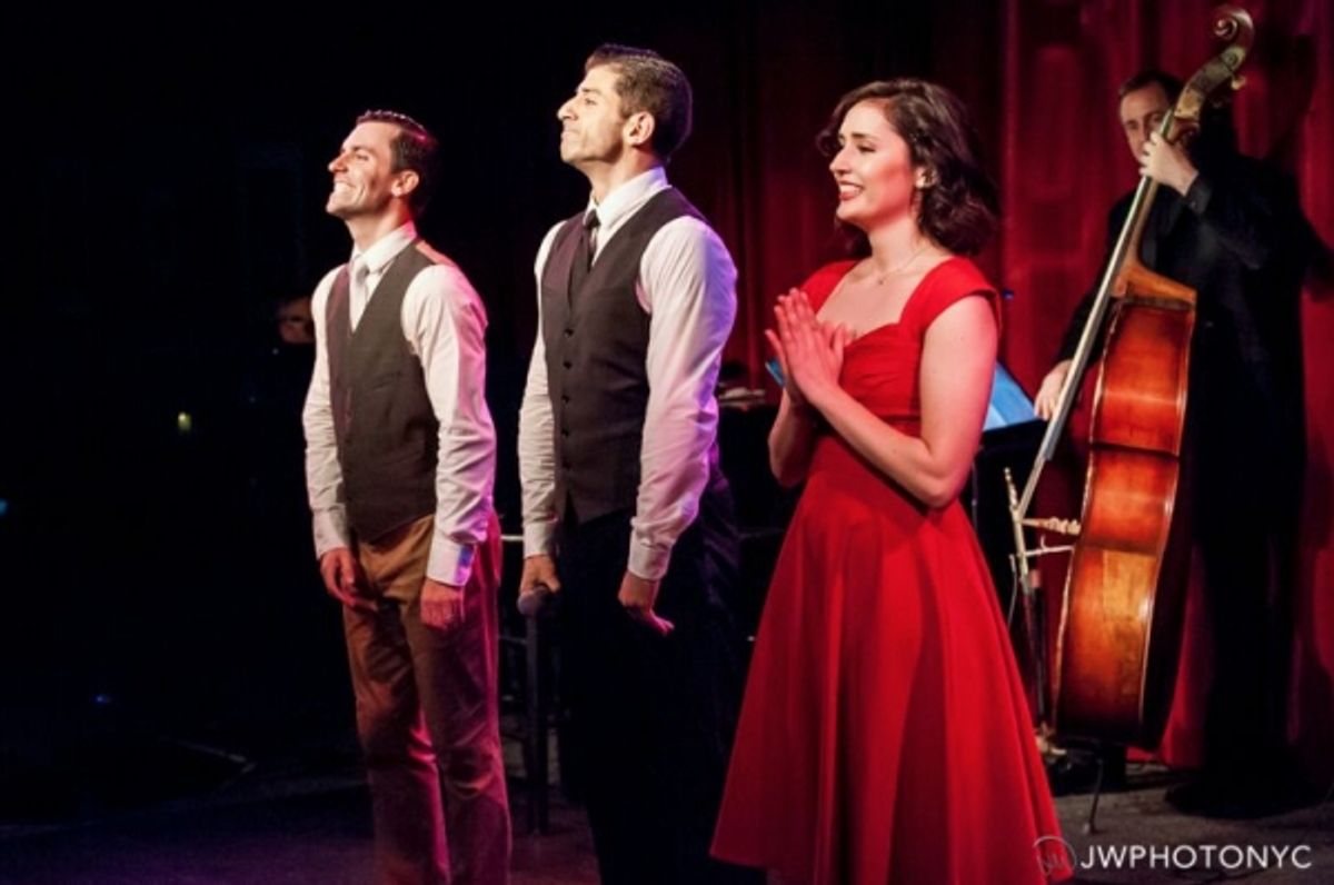 Clyde Alves, Tony Yazbeck, Melinda Sullivan at 