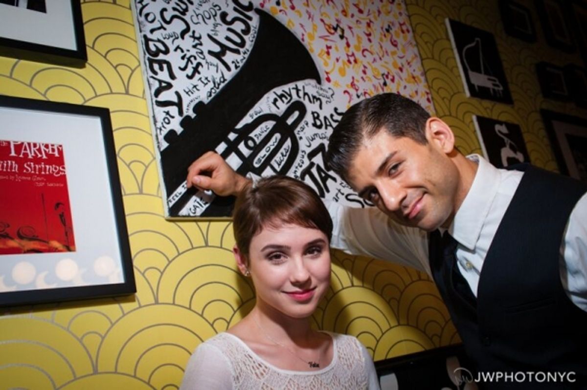 Katie Yazbeck, Tony Yazbeck at 