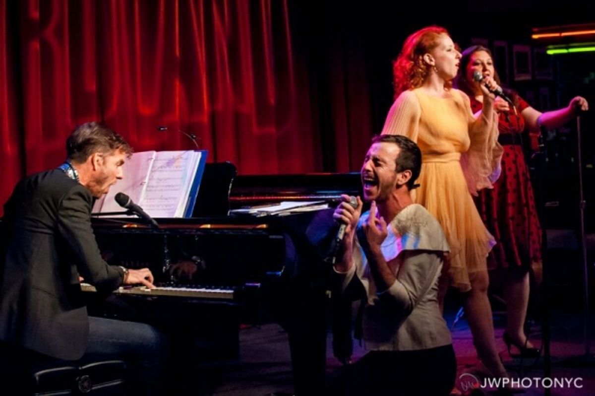 Lance Horne, Brendan MacLean, Molly Pope and Tori Scott at 