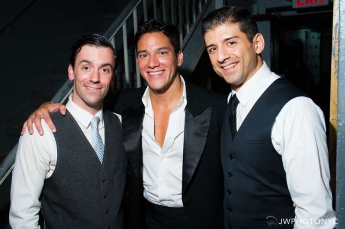 Clyde Alves, Nicholas Rodriguez and Tony Yazbeck at 