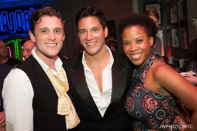 Oliver Thornton, Nicholas Rodriguez and Eleasha Gamble Photo