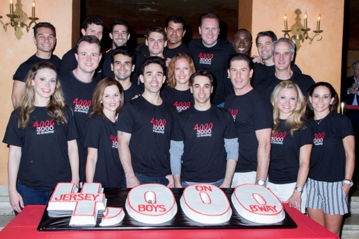 Photo Coverage: JERSEY BOYS Celebrates 4000 Performances on Broadway! Image