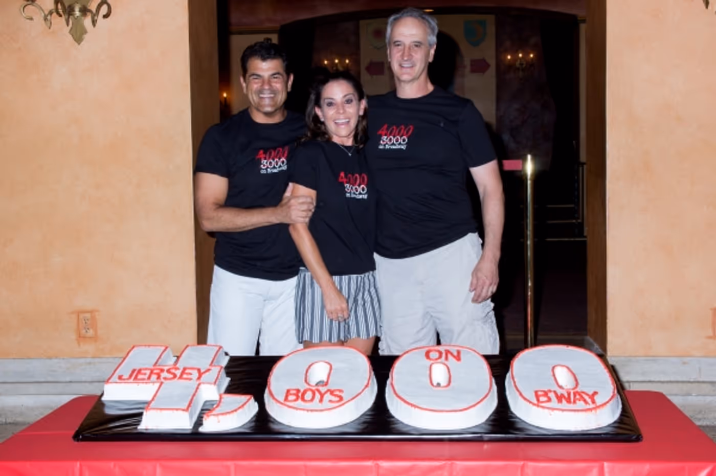 Photo Coverage: JERSEY BOYS Celebrates 4000 Performances on Broadway! Image