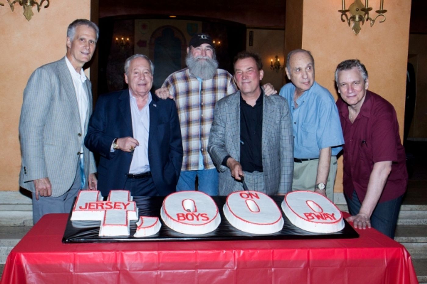 Photo Coverage: JERSEY BOYS Celebrates 4000 Performances on Broadway! Image