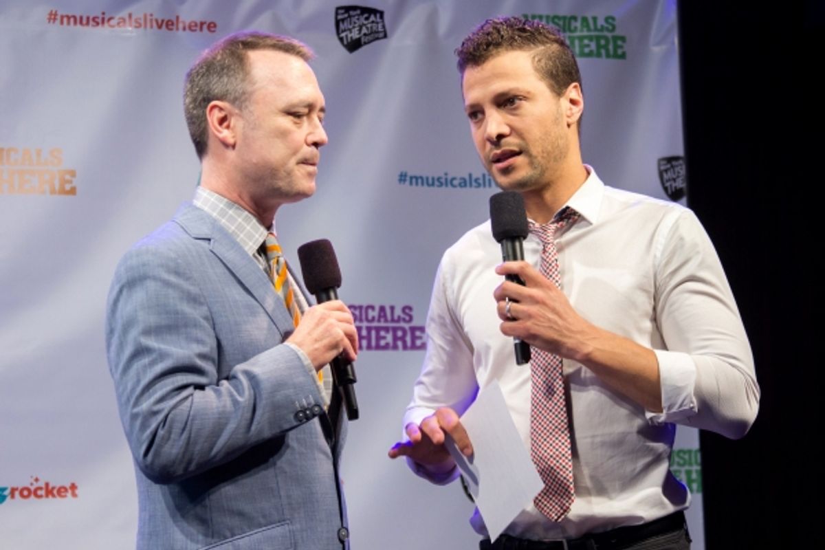 Dan Markley, Justin Guarini at 