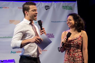 Justin Guarini, Jen Bender Photo