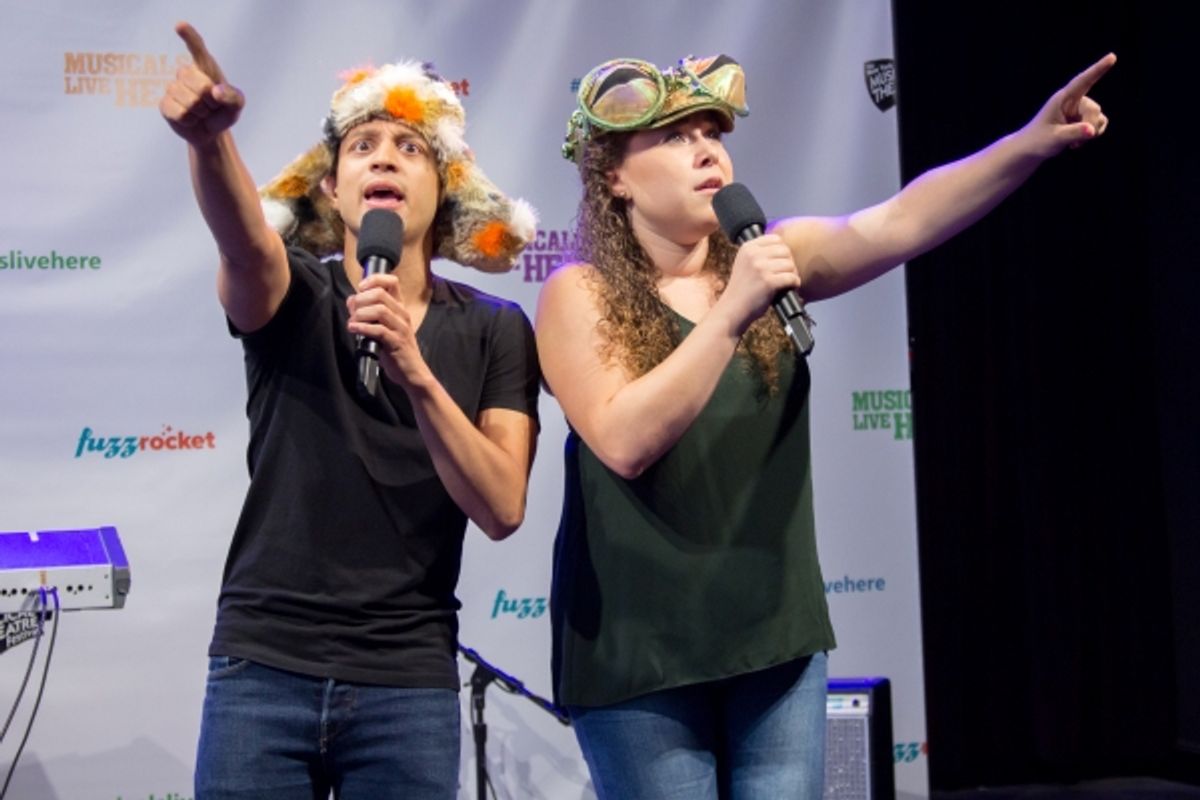 Zachary Infante, Brooke Shapiro at 