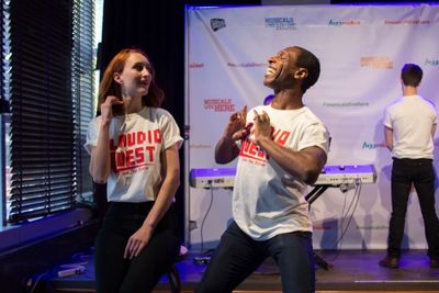 Lesley McKinnel, Andre Ward Photo