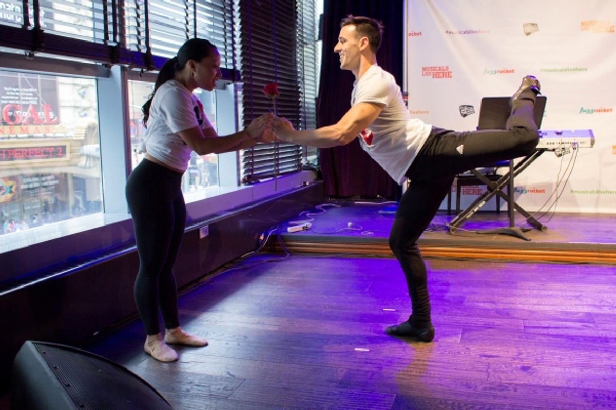 Pia Hamilton, Adam Di Loreto at 