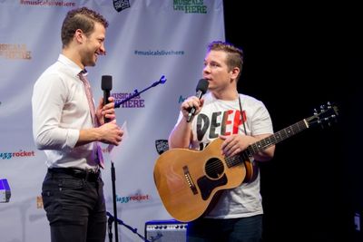 Justin Guarini, Jon Peter Lewis Photo