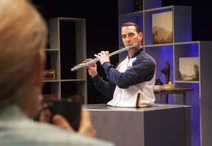 Jessica Powell & Michael Patrick Wiles @ BroadwayWorld Jessica Powell & Michael Patrick Wiles Photo