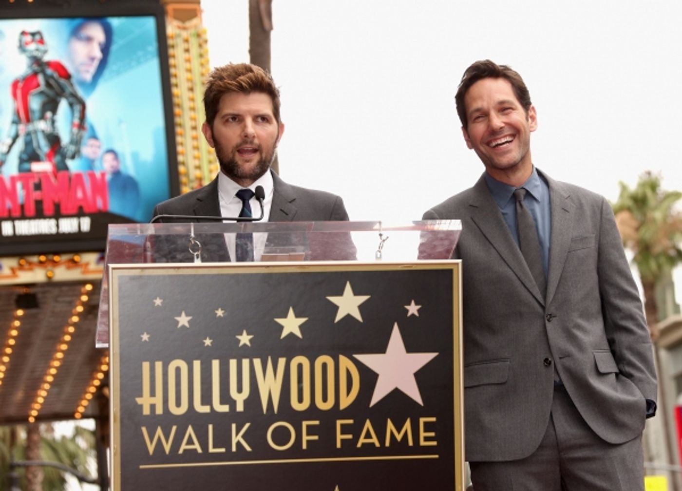 Photo Flash: ANT-MAN's Paul Rudd Receives Star on the Hollywood Walk of Fame  Image