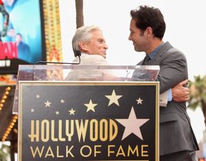 Michael Douglas honors actor Paul Rudd @ BroadwayWorld Michael Douglas honors actor Paul Rudd Photo