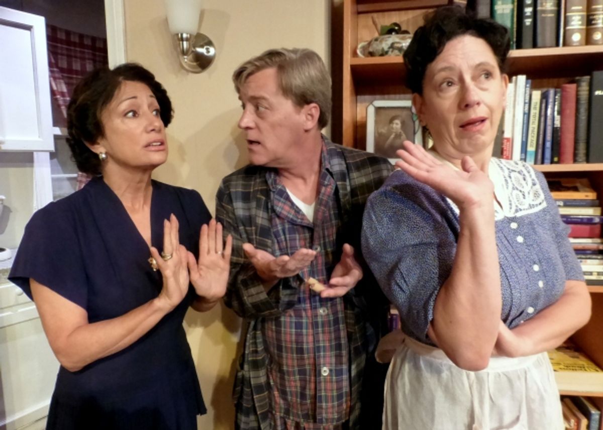 Negotiating a disagreement between sisters is always an impossible task. â€” with Veronica Alicino, Harold Dershimer and Lori Kaye at 