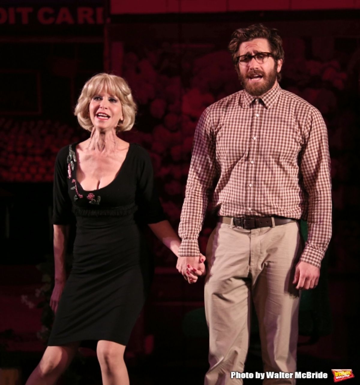 Ellen Greene and Jake Gyllenhaal at 