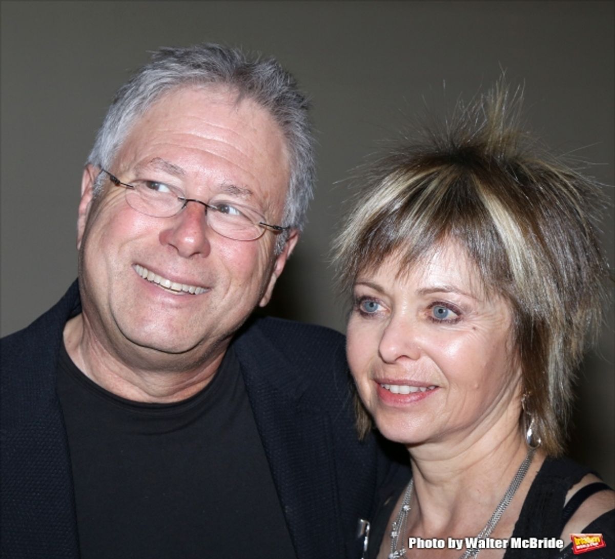 Alan Menken and Janis Menken at 