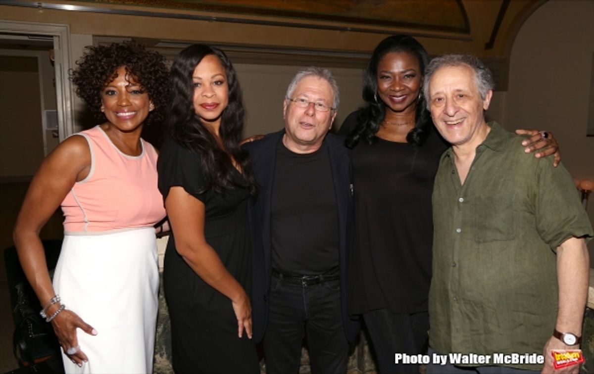 Tracy Nicole Chapman, Marva Hicks, Alan Menken, Ramona Keller and Joe Grifasi at 