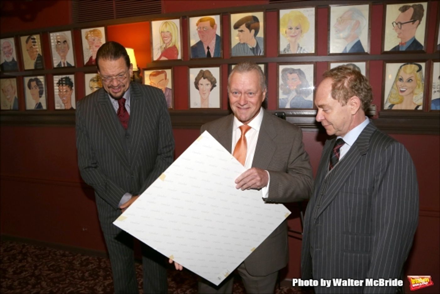 Photo Coverage: Sardi's Unveils Caricatures for Penn & Teller!  Image