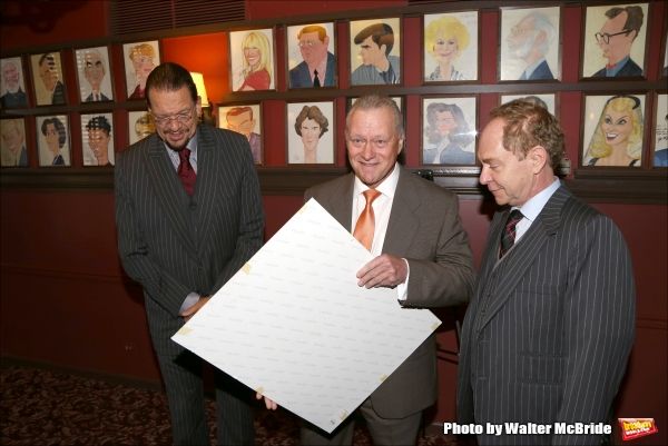 Max Klimavicius with Penn Jillette and Teller Photo
