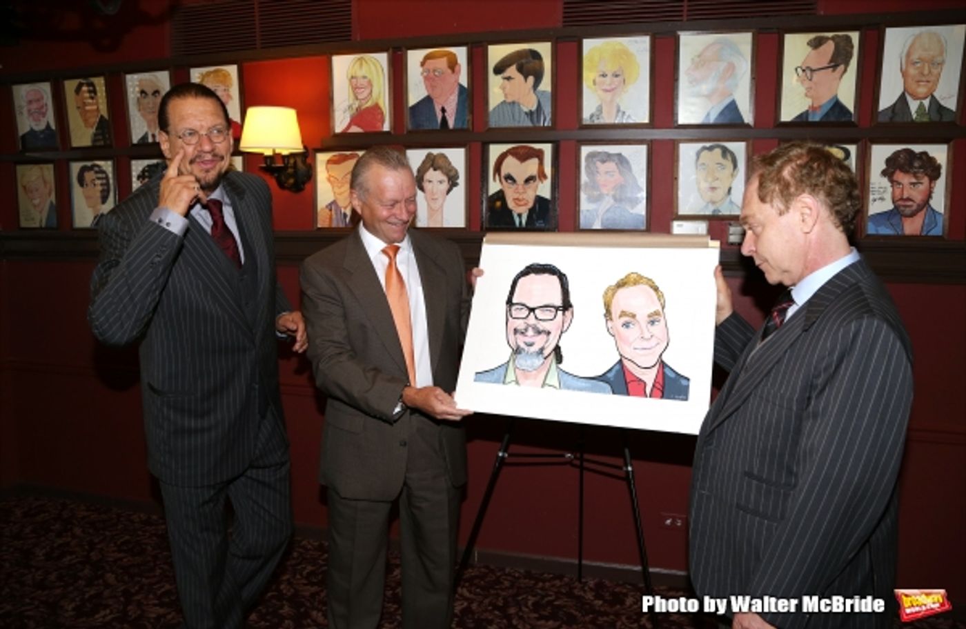 Photo Coverage: Sardi's Unveils Caricatures for Penn & Teller!  Image