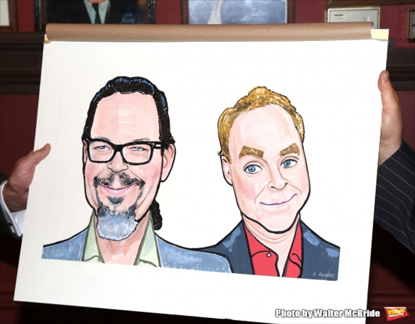 Photo Coverage: Sardi's Unveils Caricatures for Penn & Teller!  Image