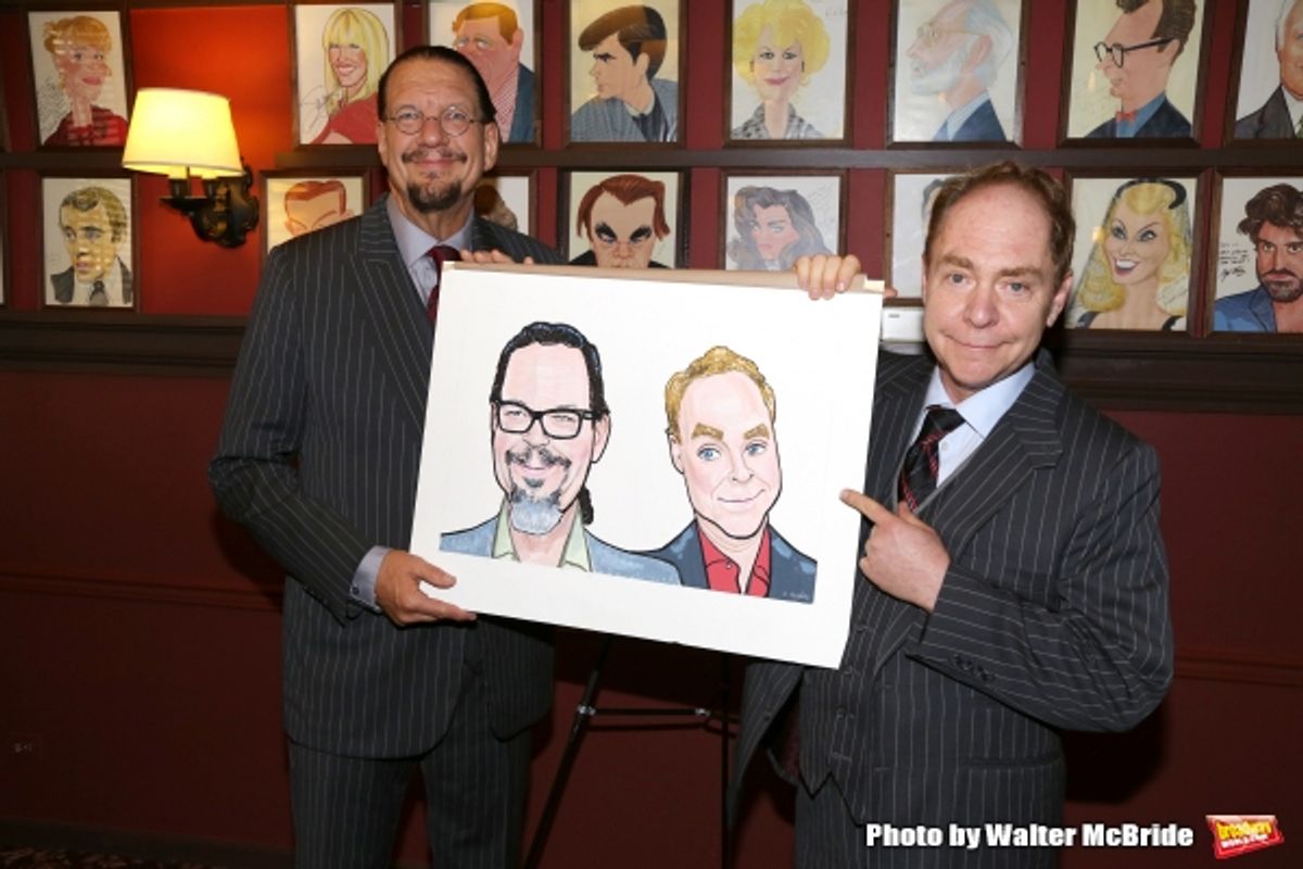 Penn Jillette and Teller at 