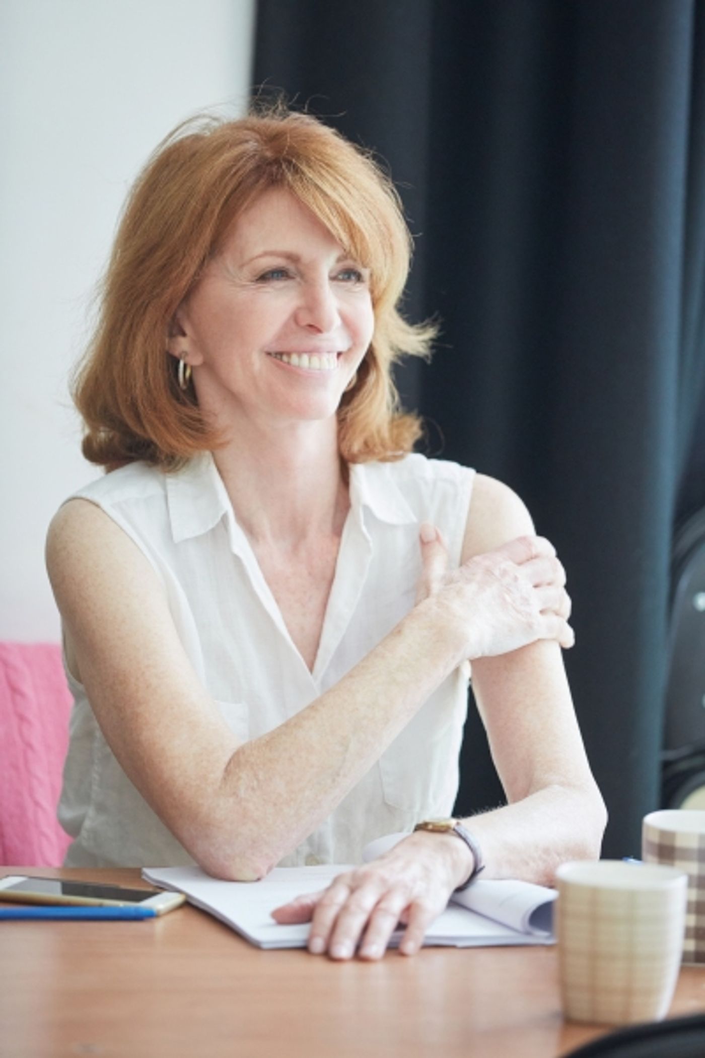 Photo Flash: In Rehearsal with the Cast of THE GATHERED LEAVES at Park Theatre Photo Flash: In Rehearsal with the Cast of THE GATHERED LEAVES at Park Theatre Image