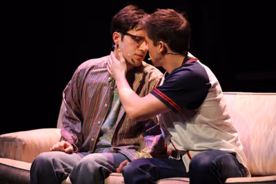 Ryder Bach and Curt Hansen in the 2013 Actors Theatre of Louisville production of GIR Photo