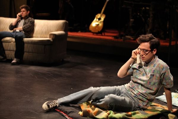 Curt Hansen (background) and Ryder Bach Photo