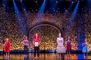 Presley Ryan (Little Cee Cee), Samantha Pauly (Teen Cee Cee), Shoshana Bean (Cee Cee Bloom), Whitney Bashor (Bertie White), Olivia Renteria (Teen Bertie) and Brooklyn Shuck (Little Bertie) @ BroadwayWorld Presley Ryan (Little Cee Cee), Samantha Pauly (Teen Cee Cee), Shoshana Bean (Cee Cee Photo