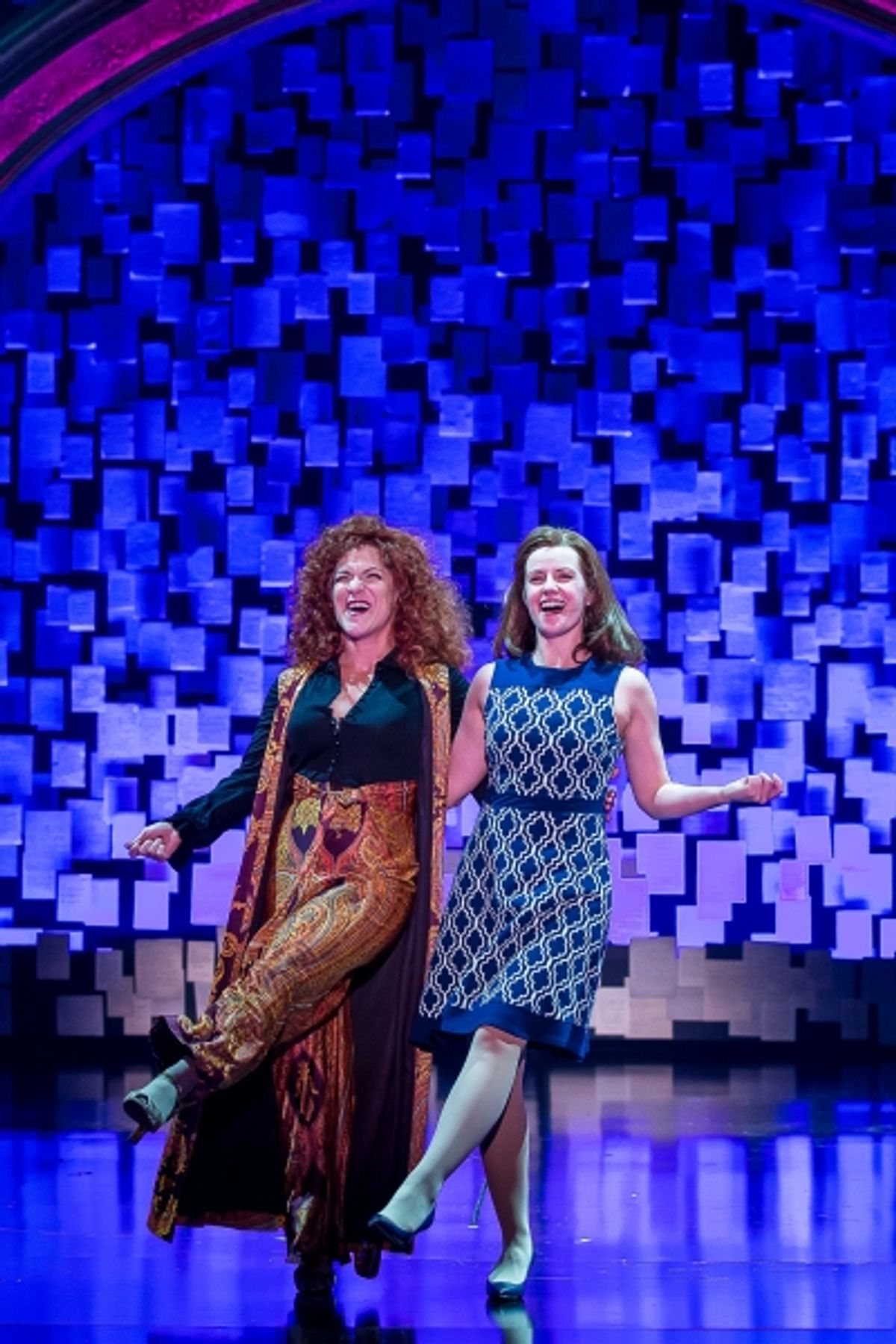 Shoshana Bean (Cee Cee Bloom) and Whitney Bashor (Bertie White) at 