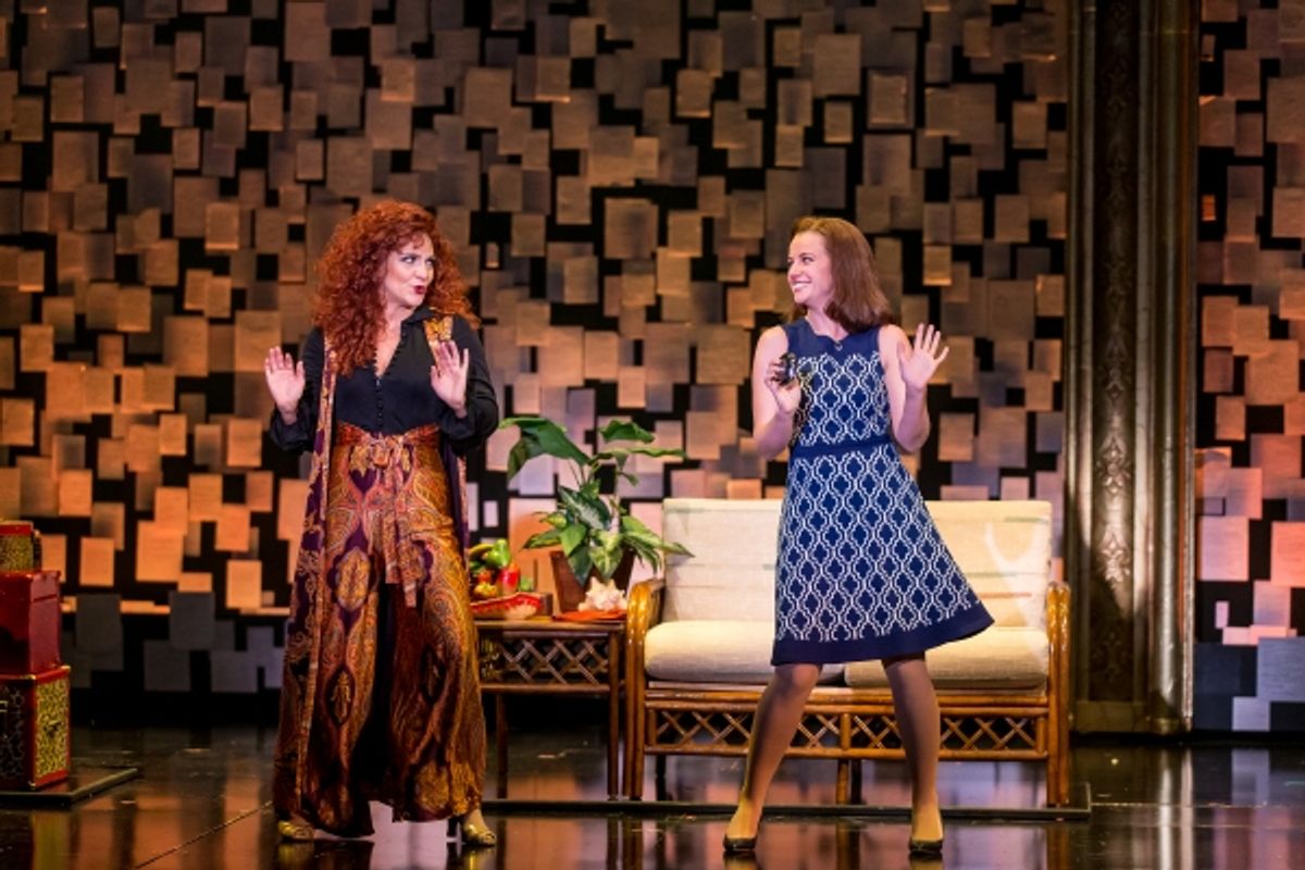Shoshana Bean (Cee Cee Bloom) and Whitney Bashor (Bertie White) at 