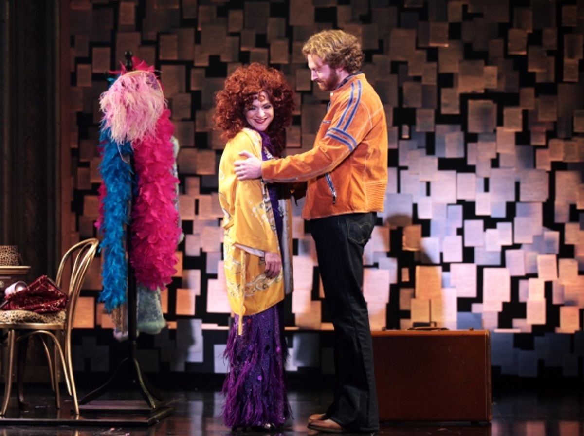 Shoshana Bean (Cee Cee Bloom) and Travis Taylor (John) at 