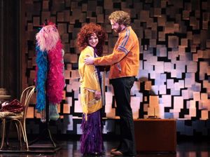 Shoshana Bean (Cee Cee Bloom) and Travis Taylor (John) @ BroadwayWorld Shoshana Bean (Cee Cee Bloom) and Travis Taylor (John) Photo