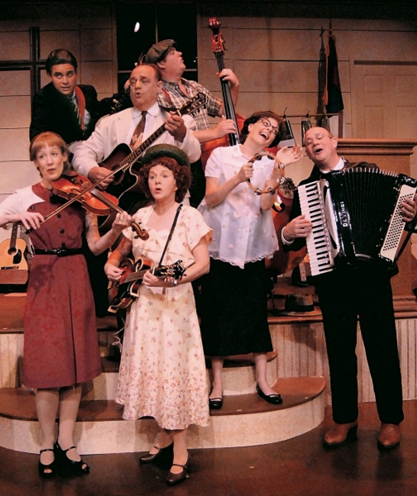 Photo Flash: SMOKE ON THE MOUNTAIN: HOMECOMING Begins Tonight at Beef & Boards  Image